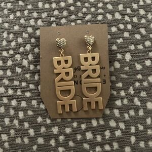 Bride Gold Earrings